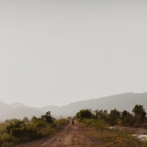 Landscape photograph in Kep, Cambodia at sunset