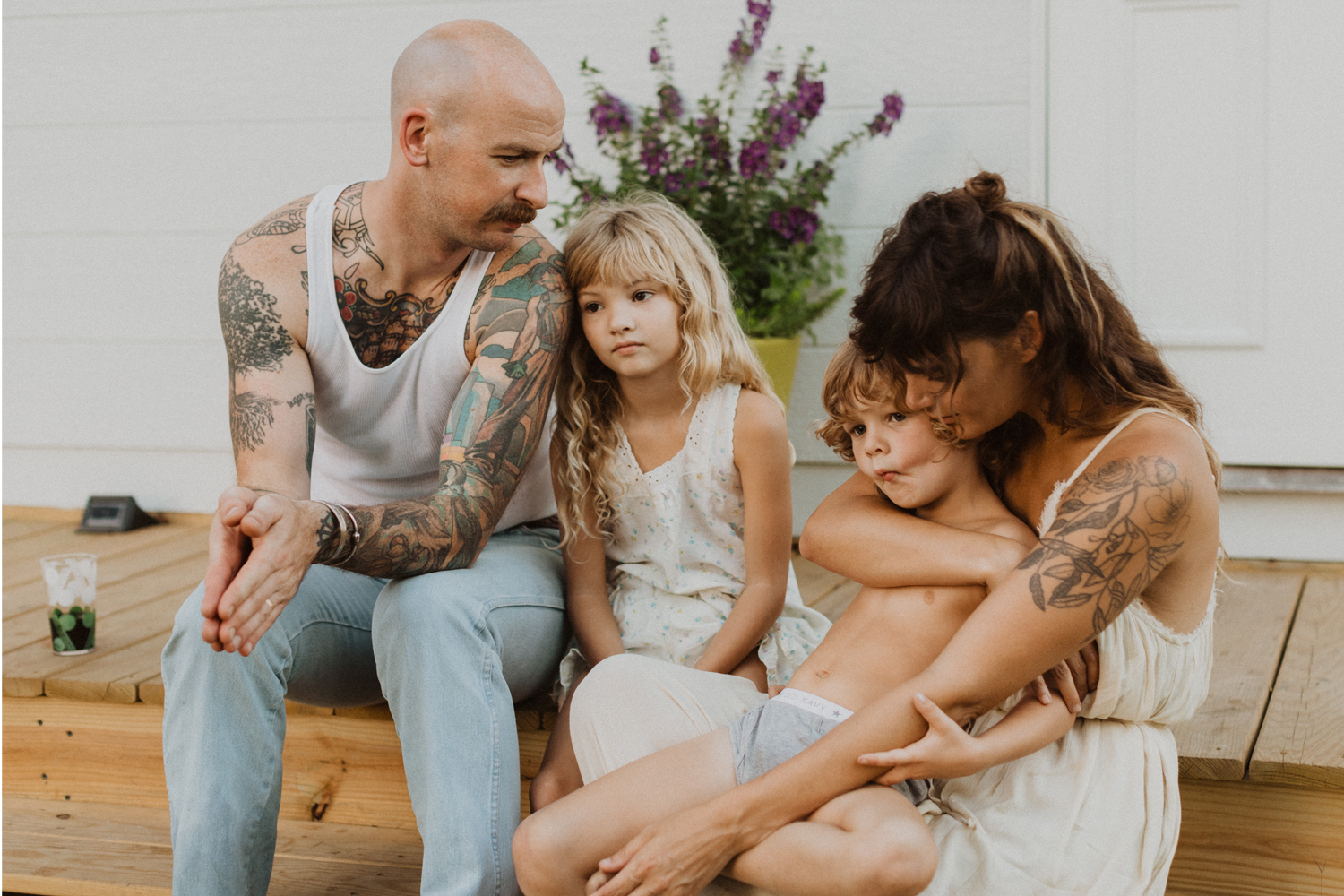 Family Portrait Lauren Neal Photography Family portrait taken near Cincinnati, Ohio